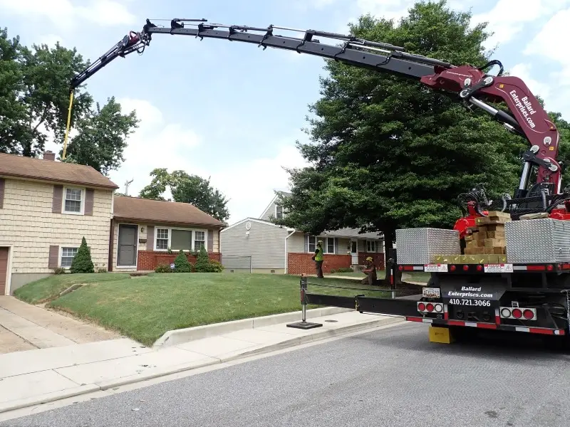 Equipment used by Ballard Enterprises for arborist services in Bowie, MD.
